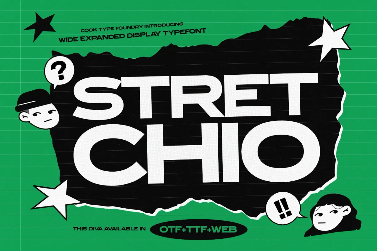 Stretchio Font