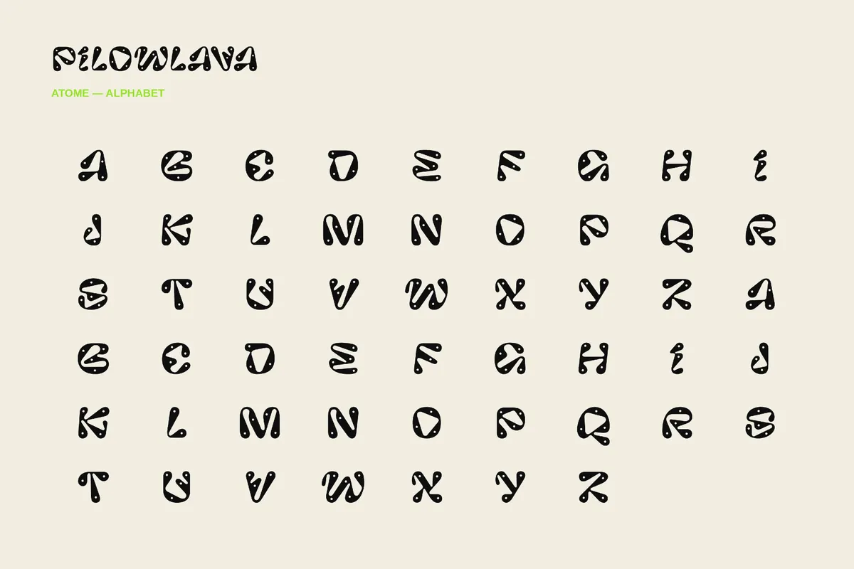 Pilowlava Font Family