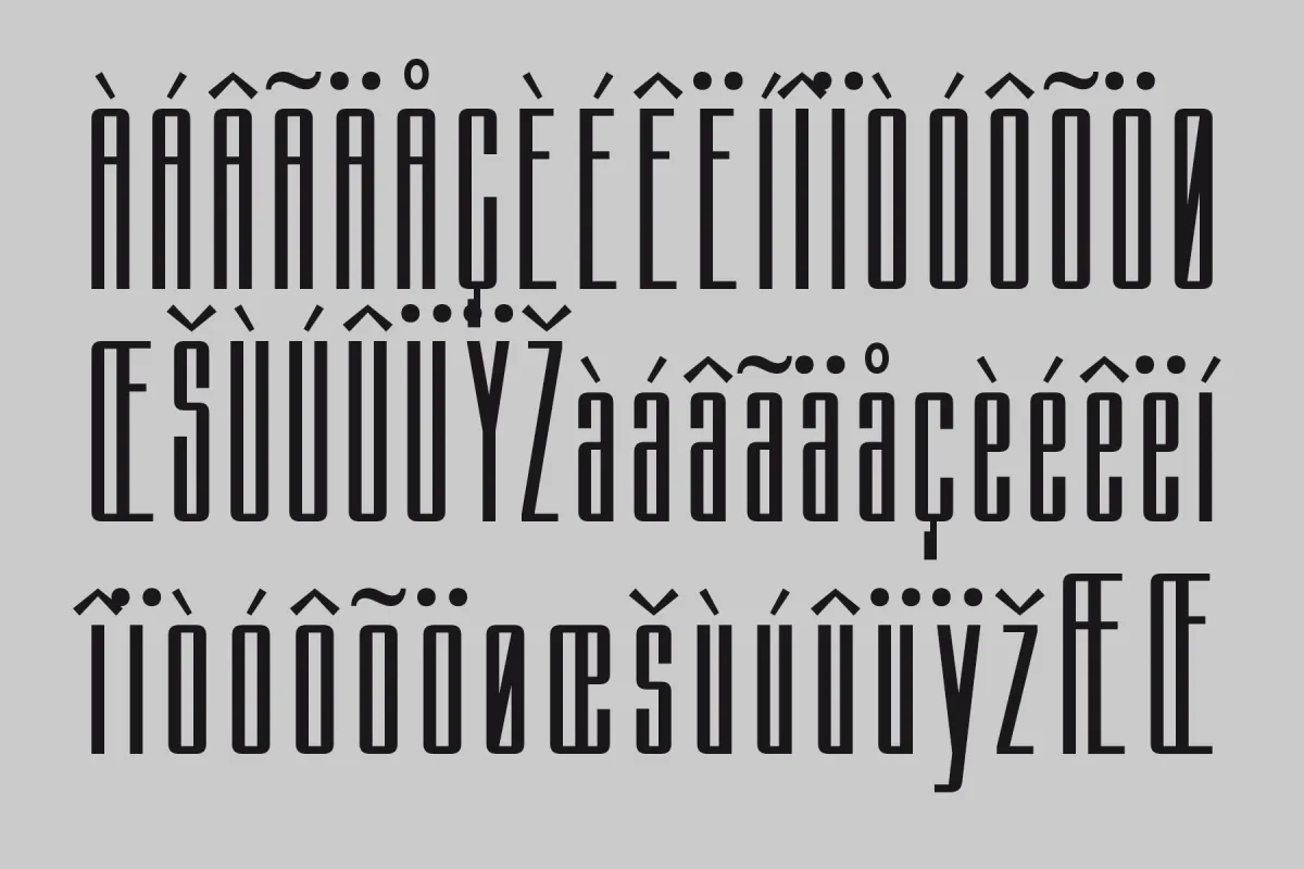 Clampdown - Condensed Display Sans Serif Font