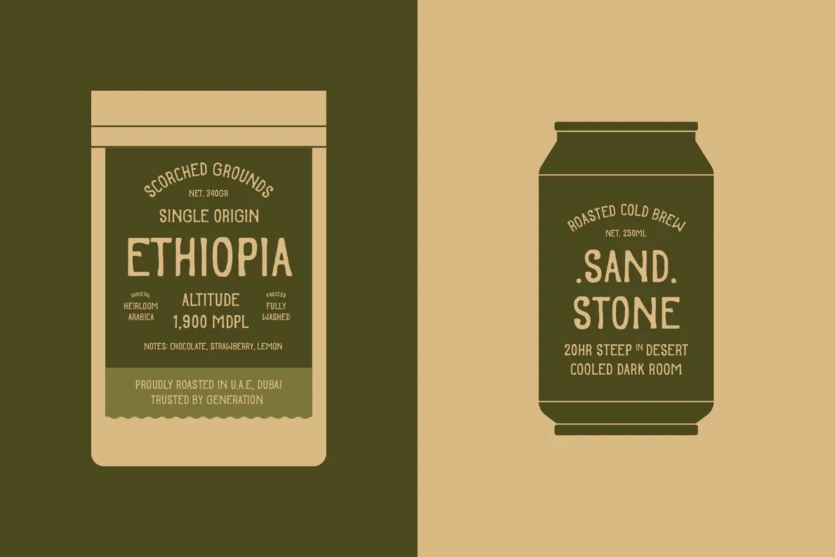 Camel Track - Rustic Vintage Font