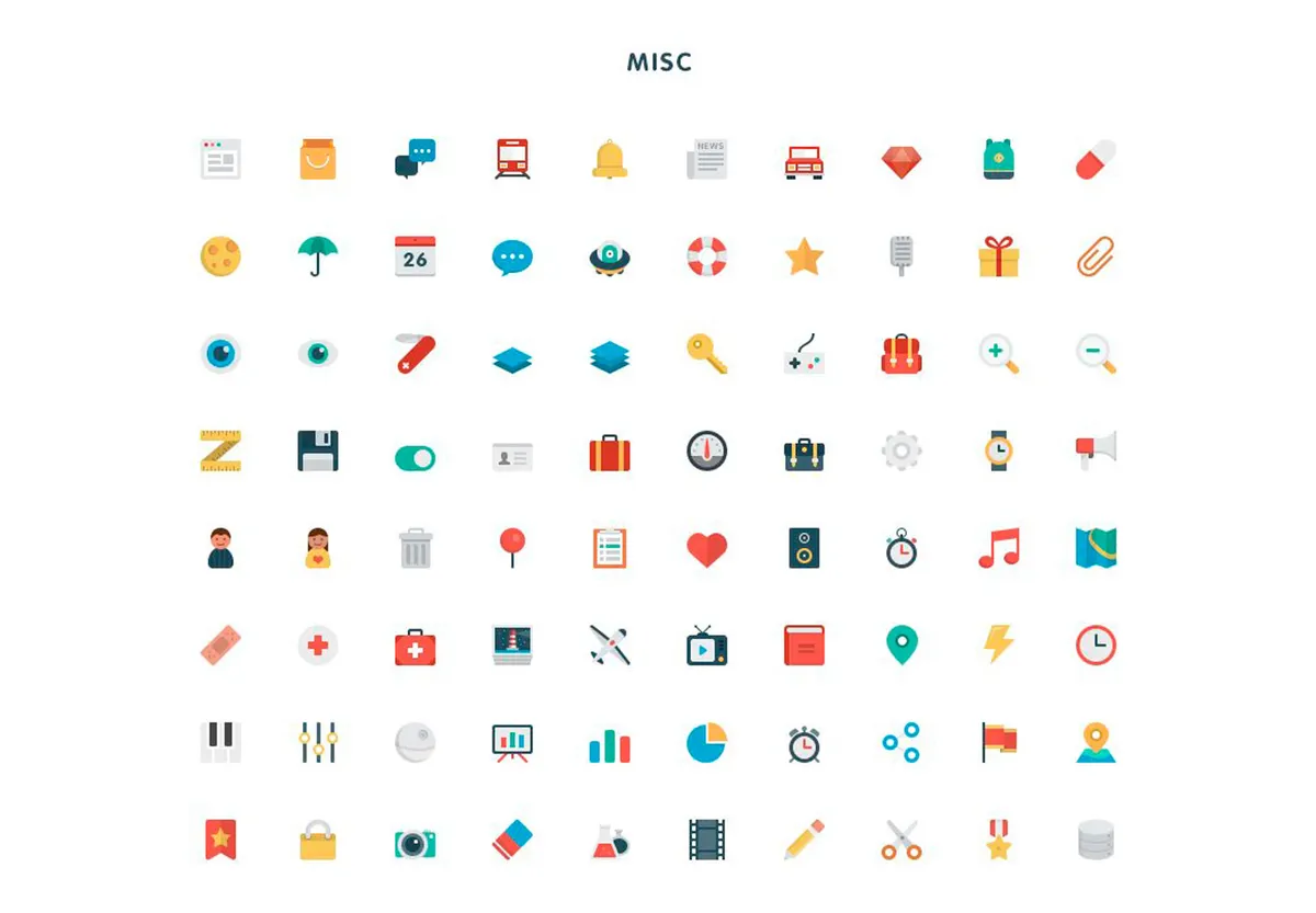 Smallicons: Vector Icons Set