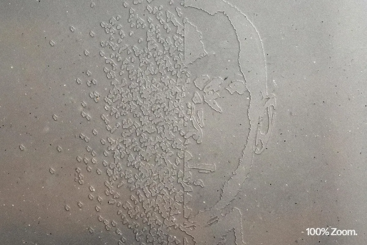 Grunge Embossing Mockup