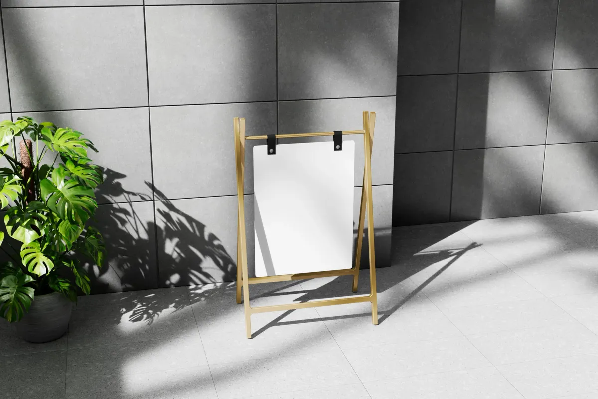 A-Frame Sign Mockup