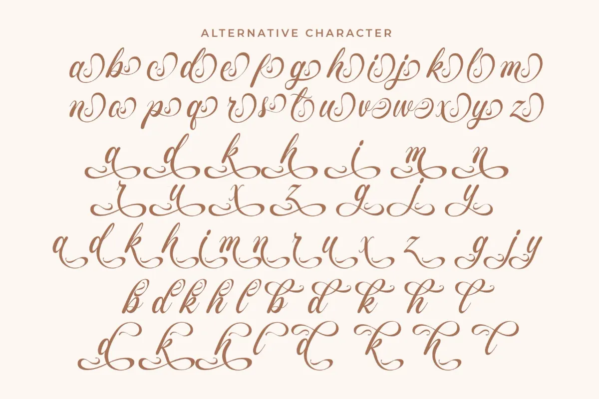 Sheilaria a Legendary Script Font