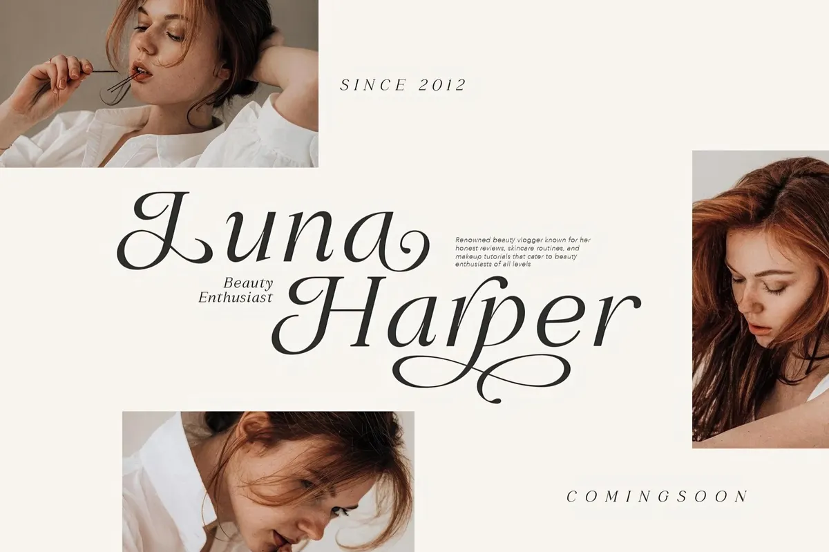 Avaline Bright — Luxury Italic Font