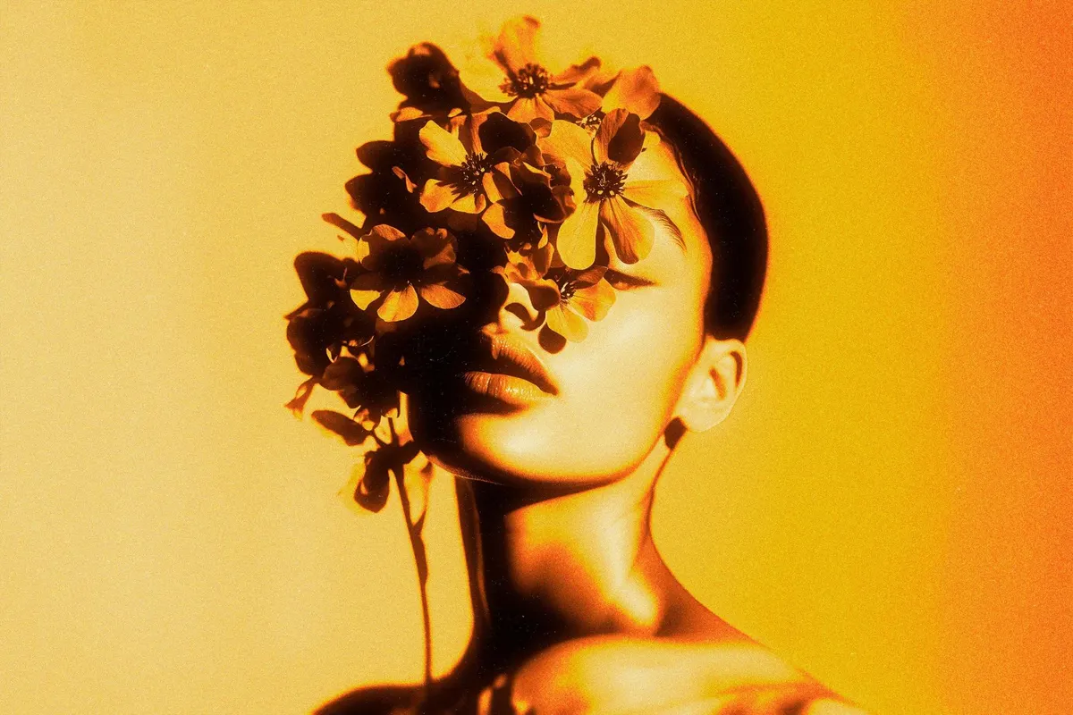 Golden Glowing Photo Effect