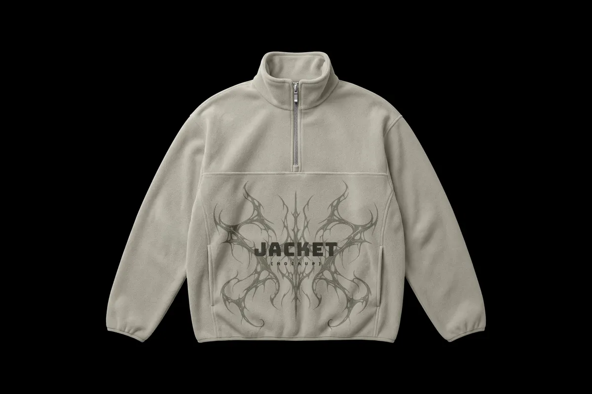 Fleece Jacket Mockup