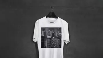 Hanging T-Shirt Mockup