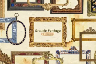 Ornate Vintage Frames