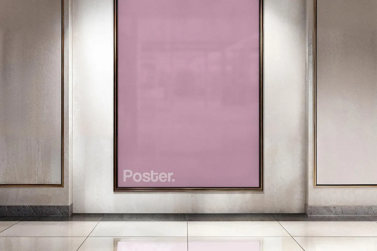 Retail Boutique Poster Mockup