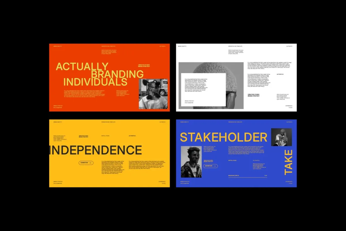 Holland - Brand Portfolio Google Slides Template