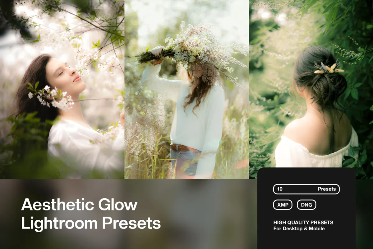 Aesthetic Glow Lightroom Presets | Pixelbuddha