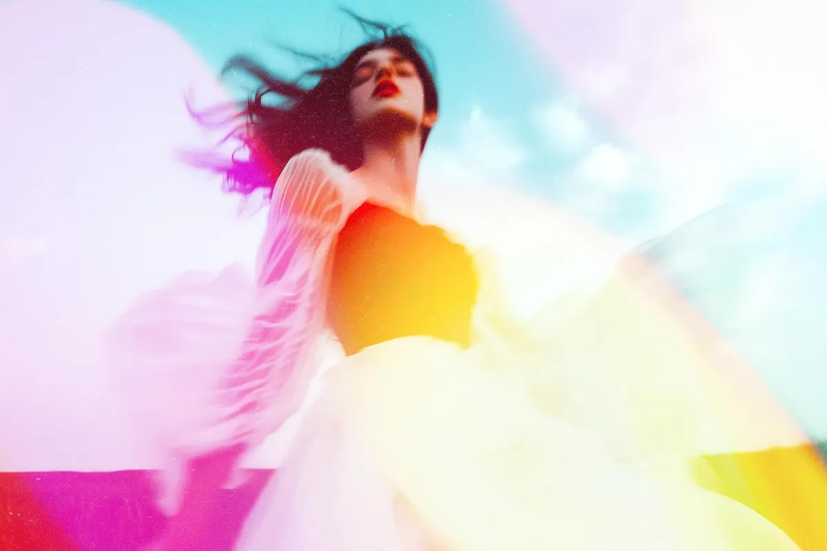 Vintage Light Leak Overlays