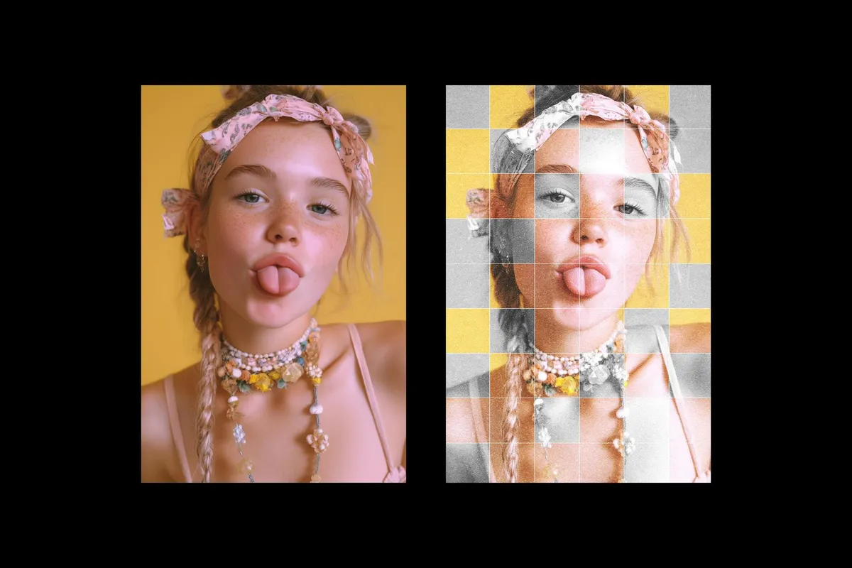 Fragment Photo Effect