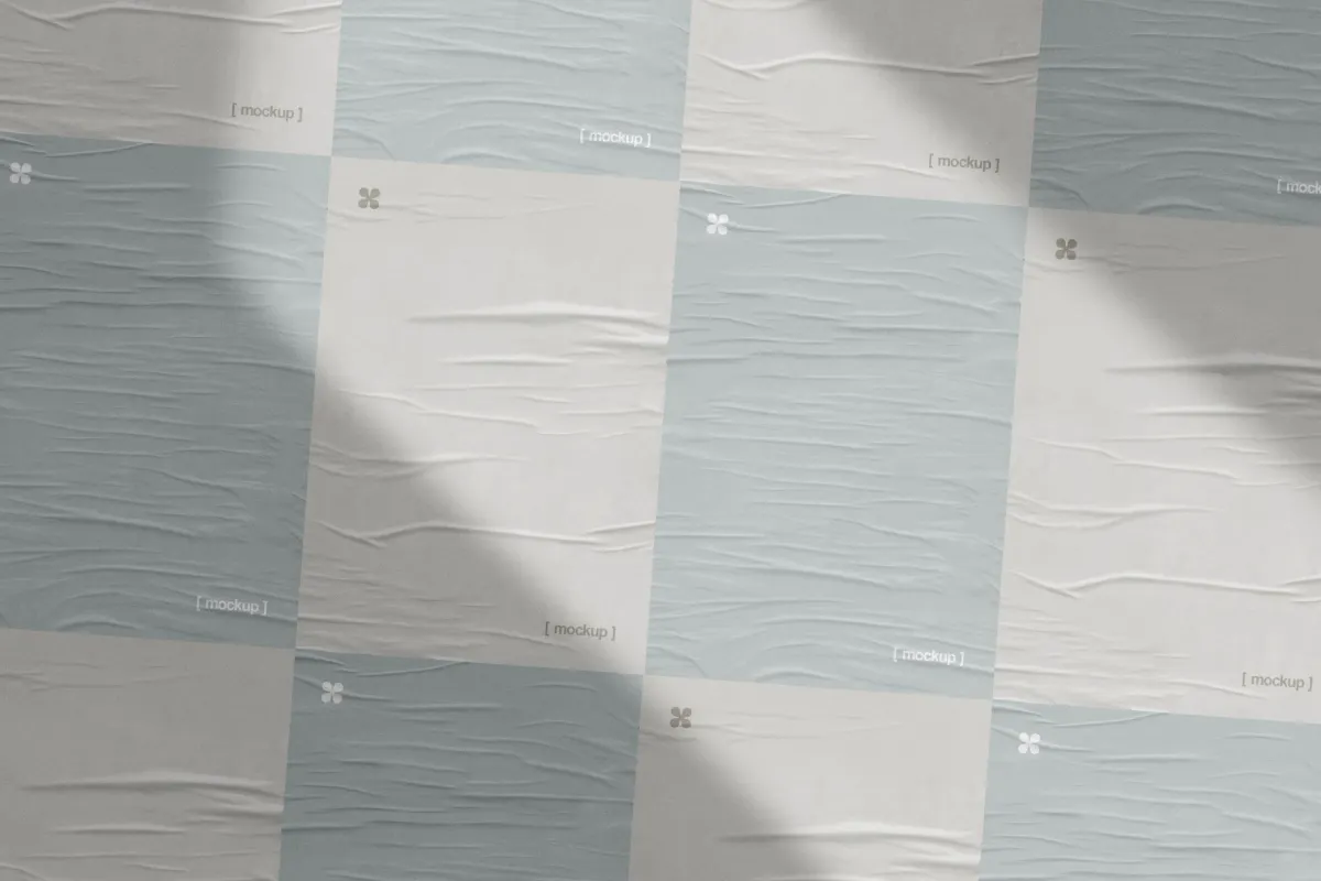 Street Poster Mockup Grid