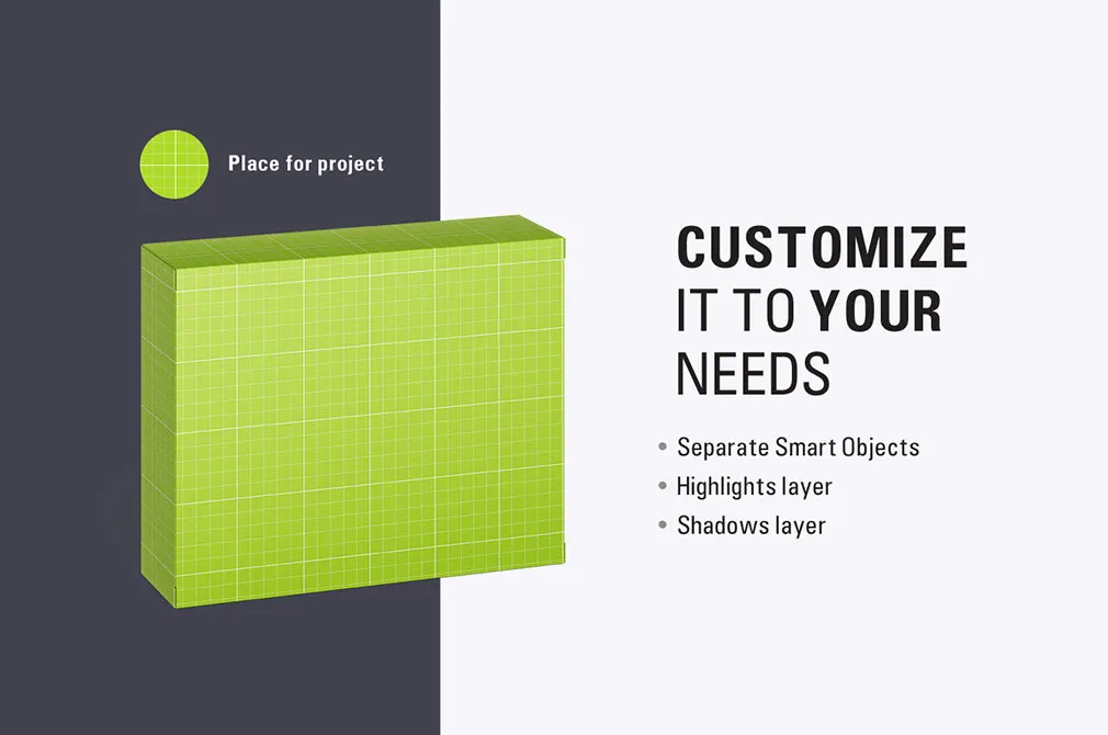 Cardboard Box Mockup