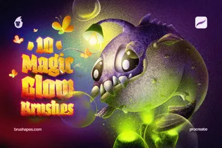 Magic Glow Procreate Brushes