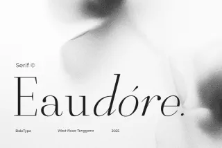 Eaudore - Elegant Serif Font