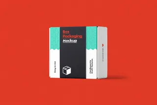 Delivery Box Mockup