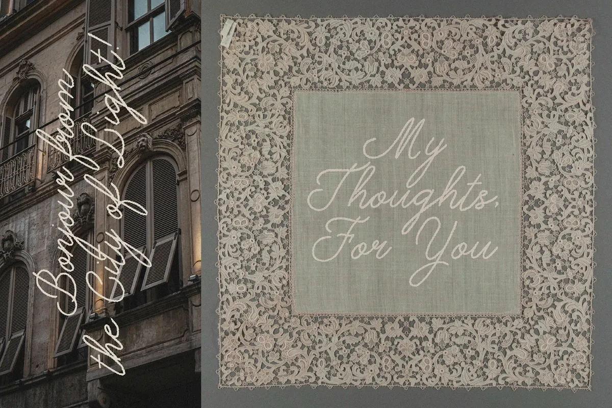 Enlace Romance: Delicate Script Font