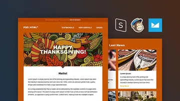 Thanksgiving Email Template