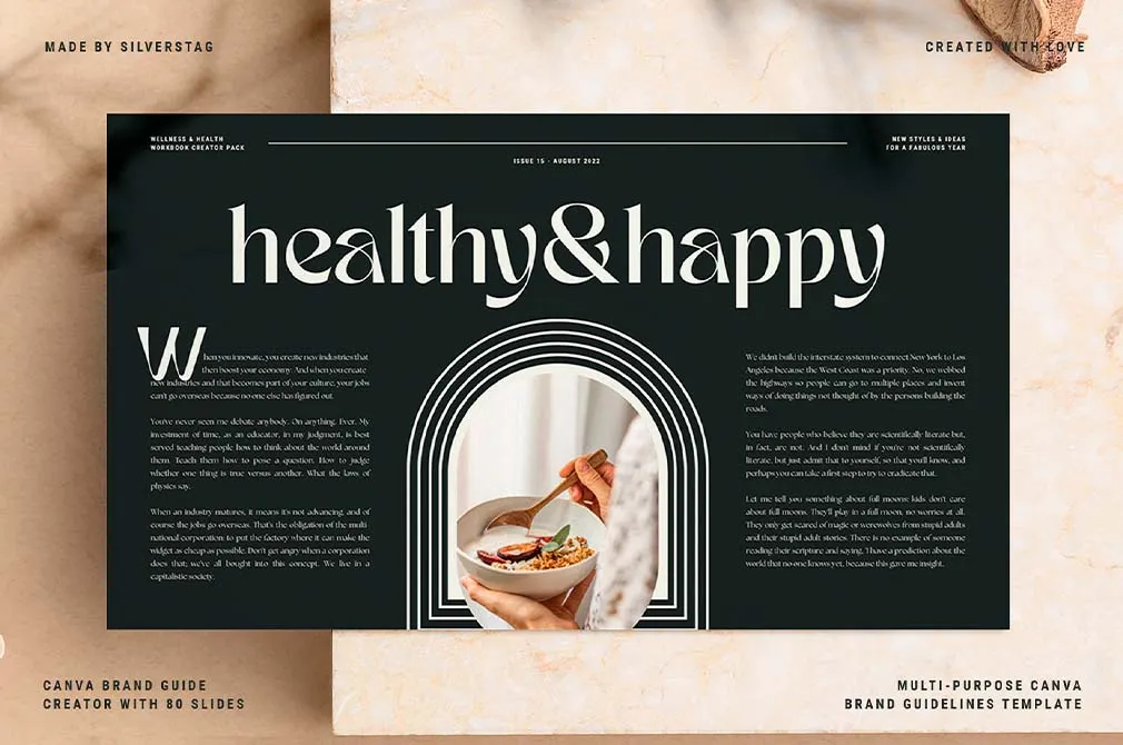 Fleur CANVA Brand Guidelines Creator