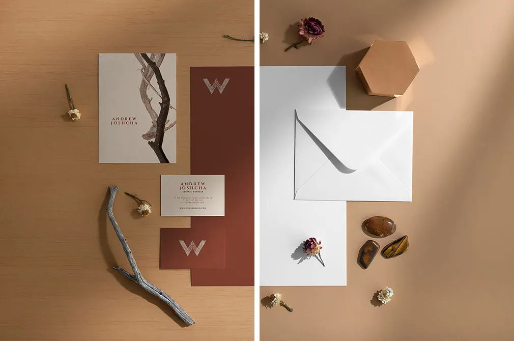 Nude Branding Mockups