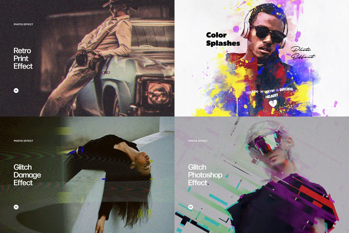 Exhaustive Photoshop Effects Bundle