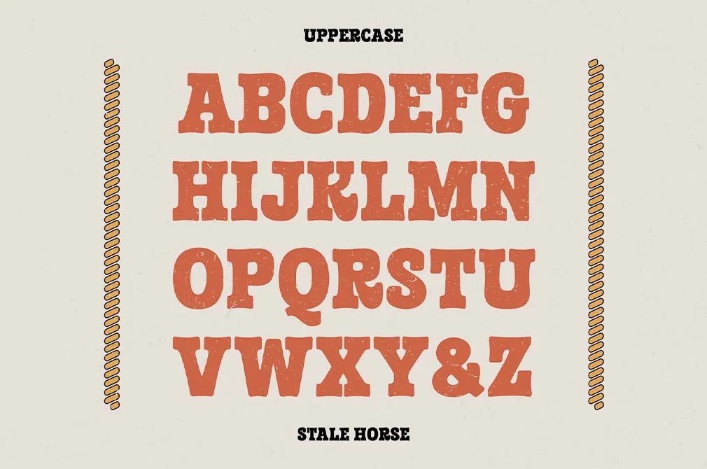 Stale Horse | Western Typeface