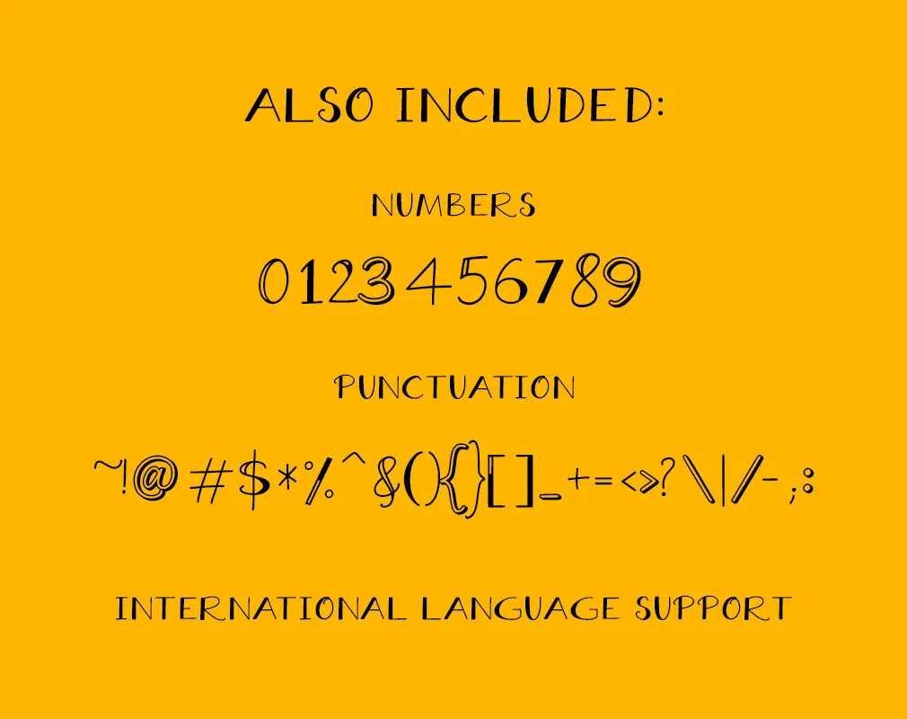 Extra Cheese Font Collection