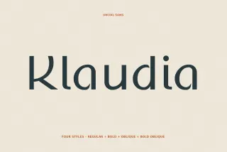 Klaudia - Fantasy Font Family