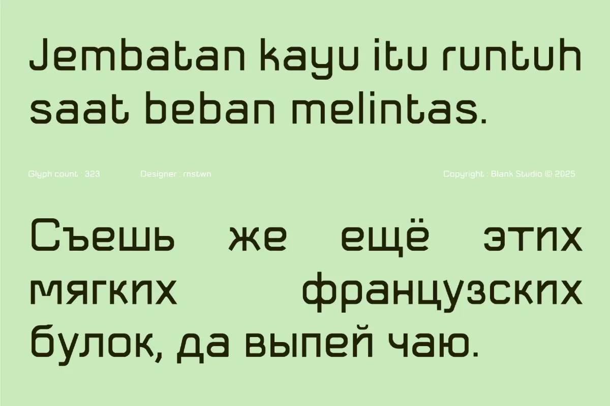 Modex Sans - Geometric Sans Serif Font
