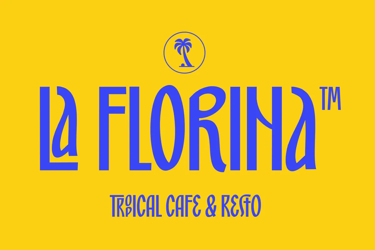 Mandiora - Stacked Ligature Display Font