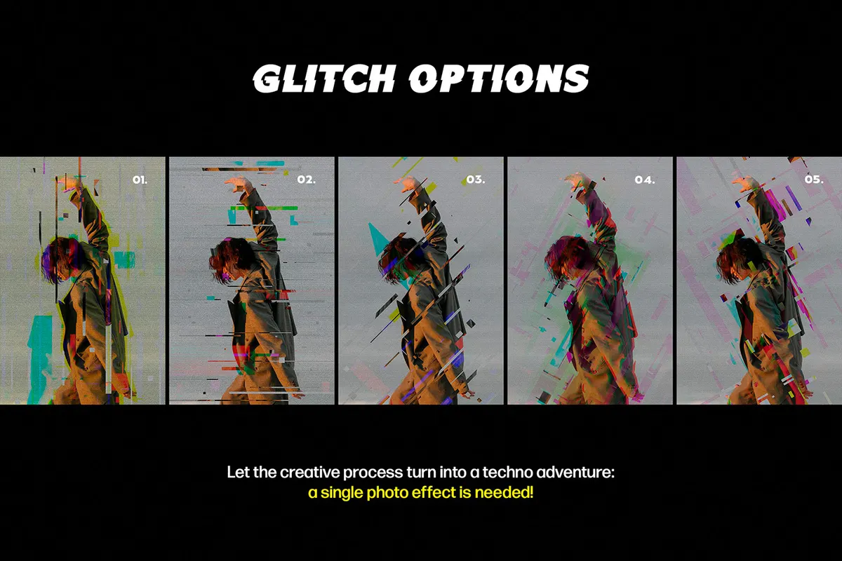 Glitch & Distortion Effects Bundle