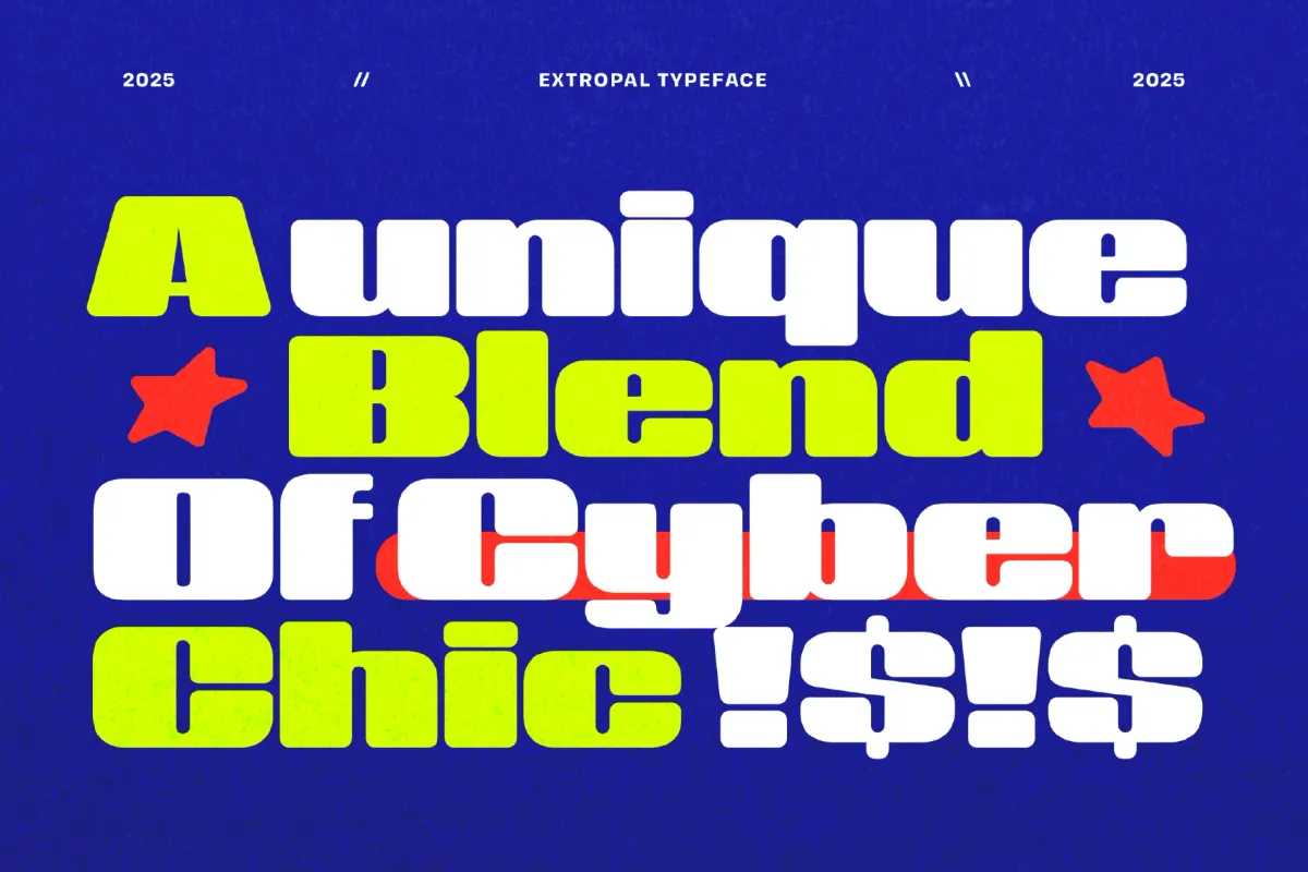 Extropal Font