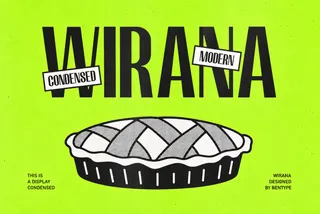 Wirana - Tall Condensed Display Font