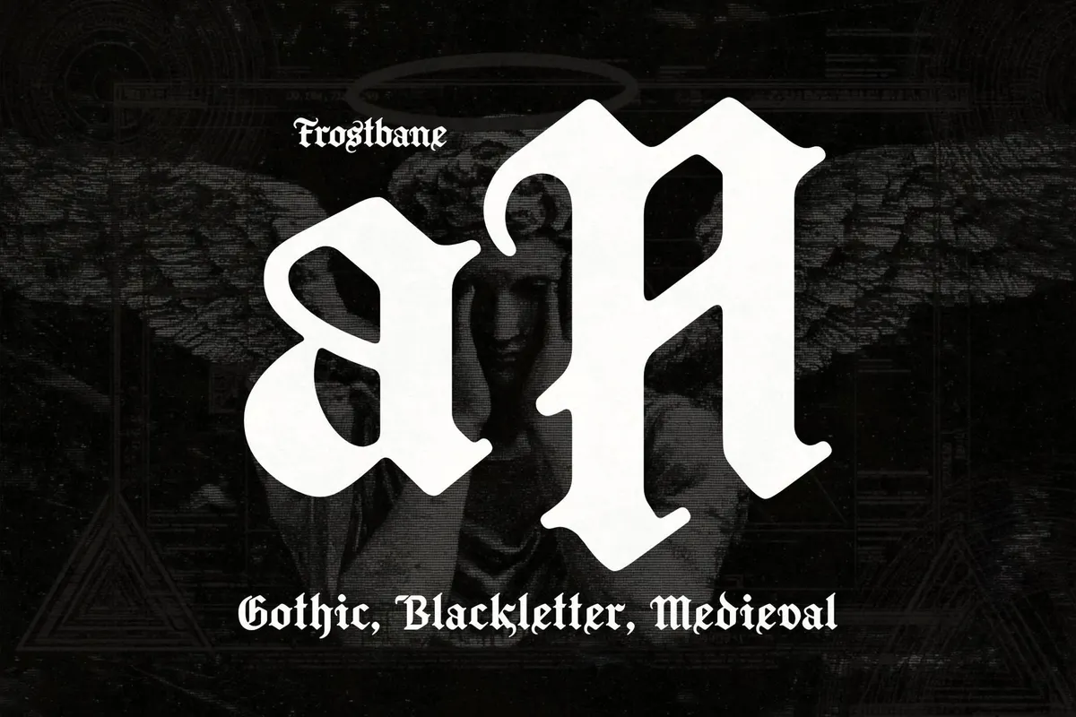 Frostbane - Gothic Blackletter Typeface