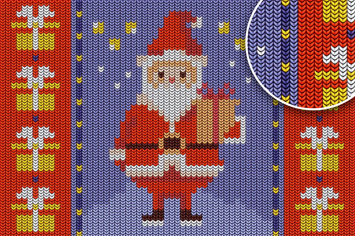 Christmas Sweater Effect