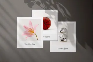 Polaroid Frame Mockup Vol.4