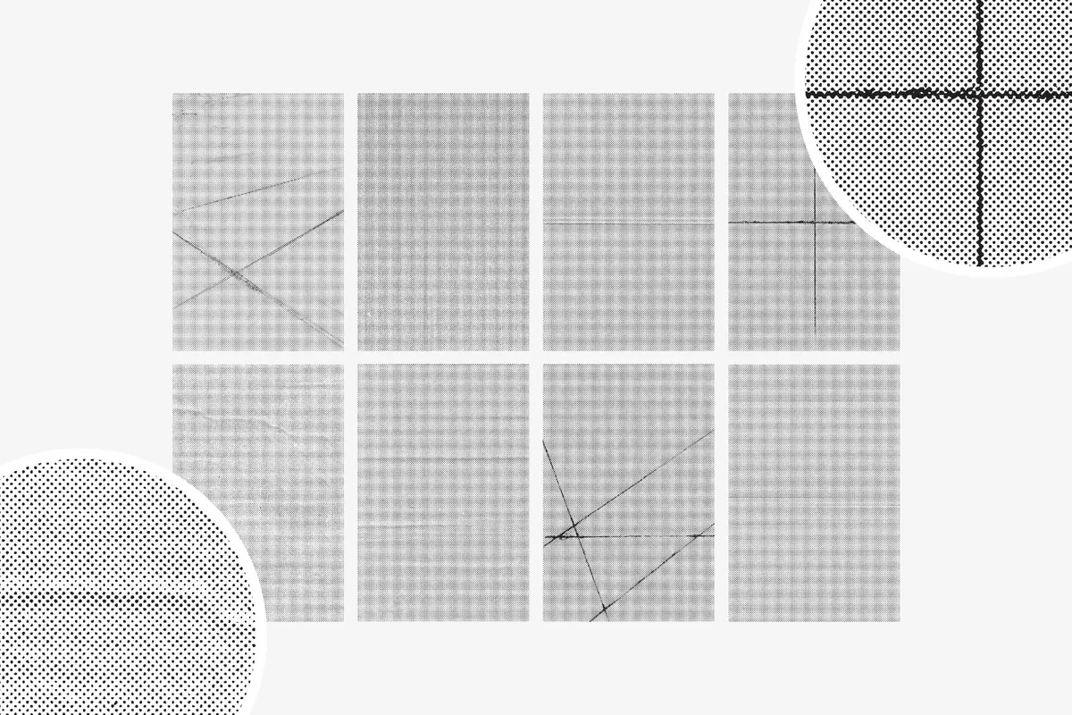 Halftone Vector Textures