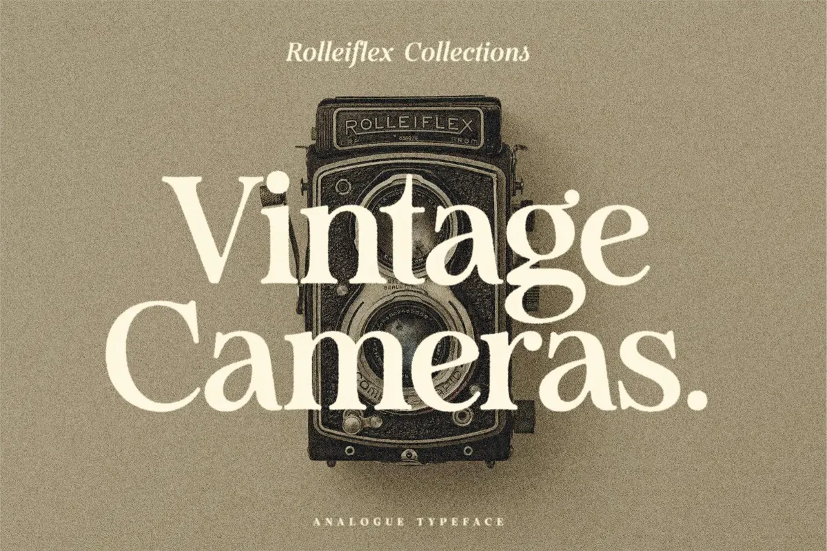 Analogue — Humanist Retro Serif