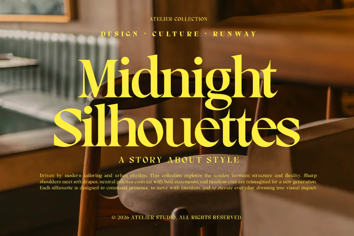 RCL Prime Serif – Modern Editorial Serif Family