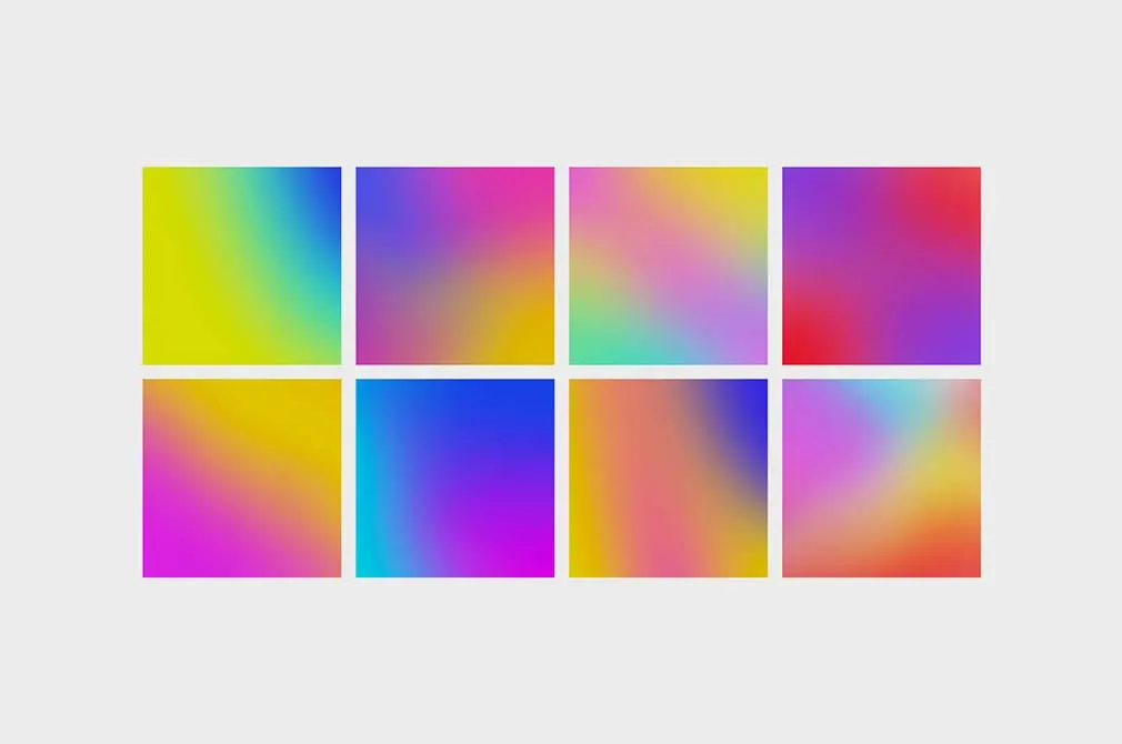 Colorful Gradient Texture Set
