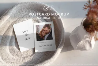 5x7 Card Mockup Bundle