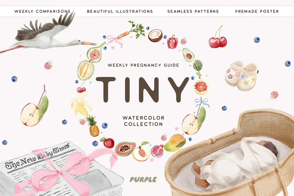 TINY — Watercolor Collection