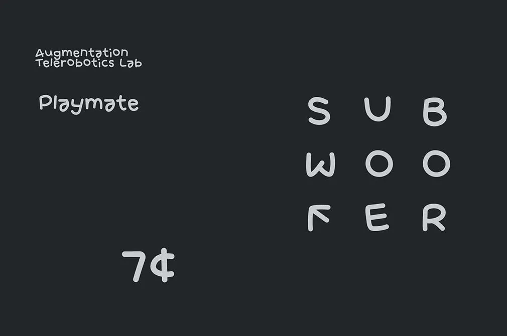 Flock Machine Font