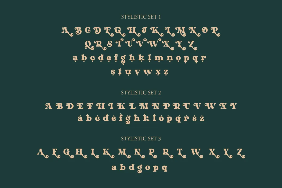 Kerih Moady - Retro Groovy Display Font