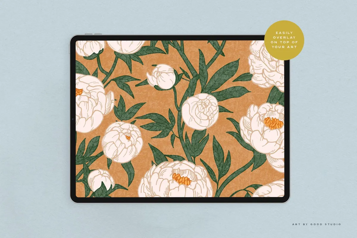 Vintage White Texture Overlays