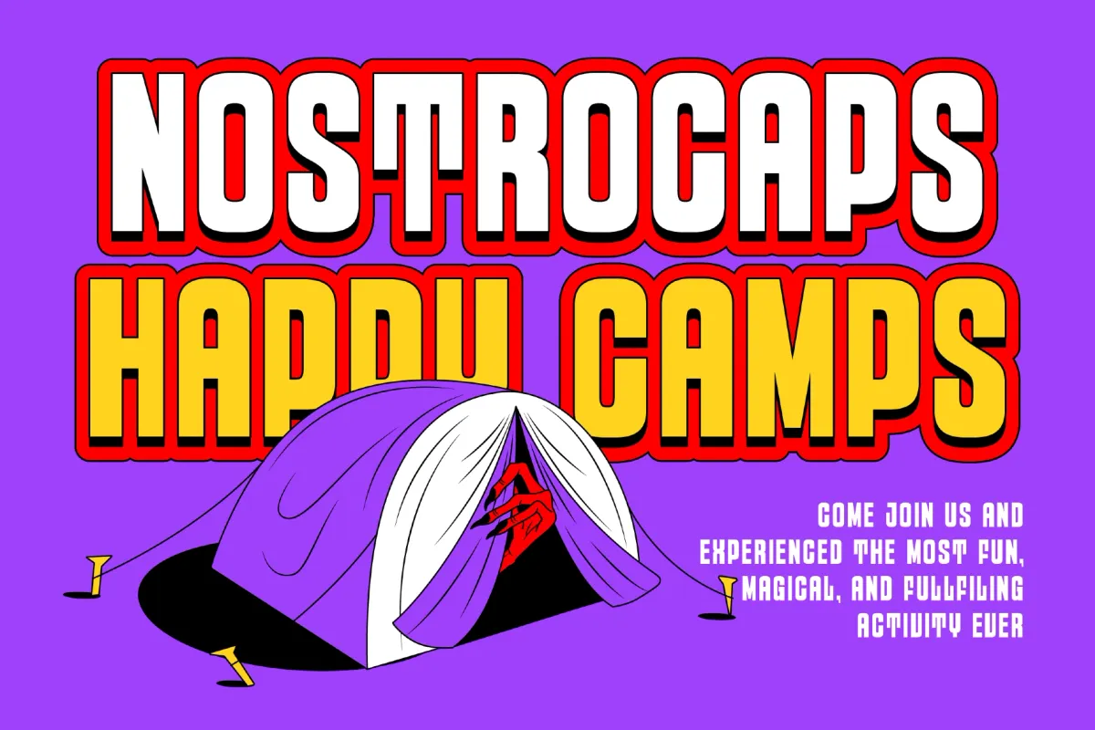 Nostrocaps Font