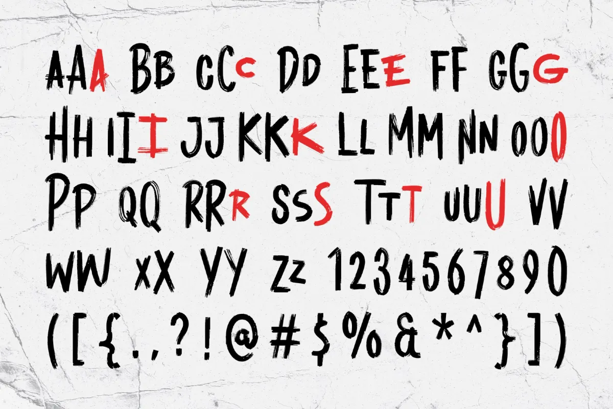 Rushnex - Bold Brush Display Font